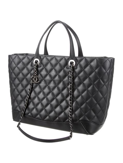 chanel bag large tote|chanel large shopping bag price.